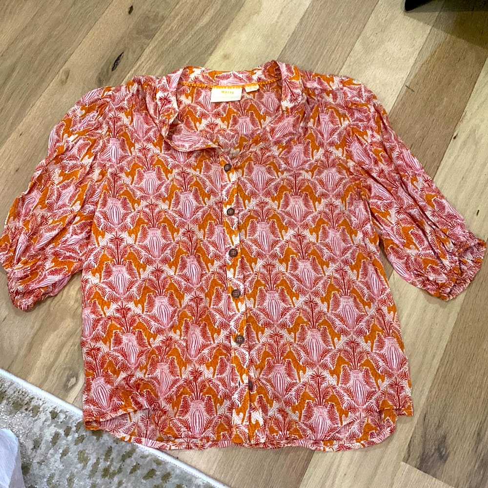 Beautiful Tiger Top - Worn one time